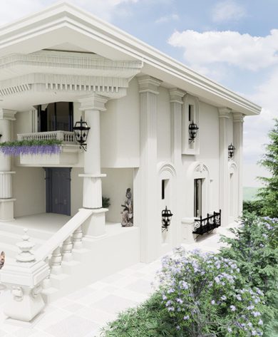 Bağlıca Villa Dış Cephe Modelleme